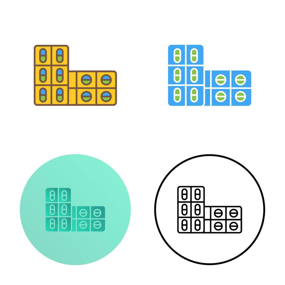Aspirin Vector Icon