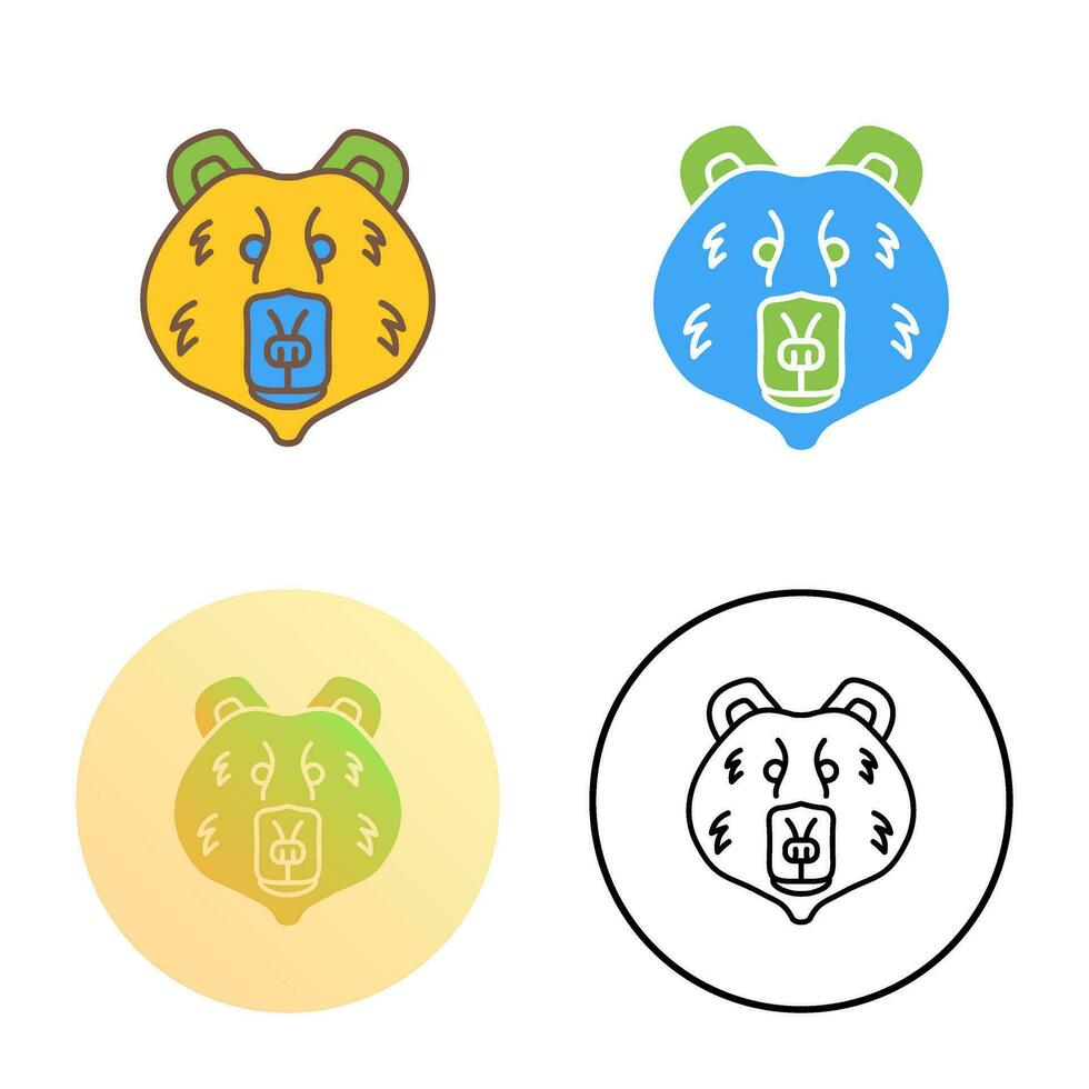 Polar Bear Vector Icon