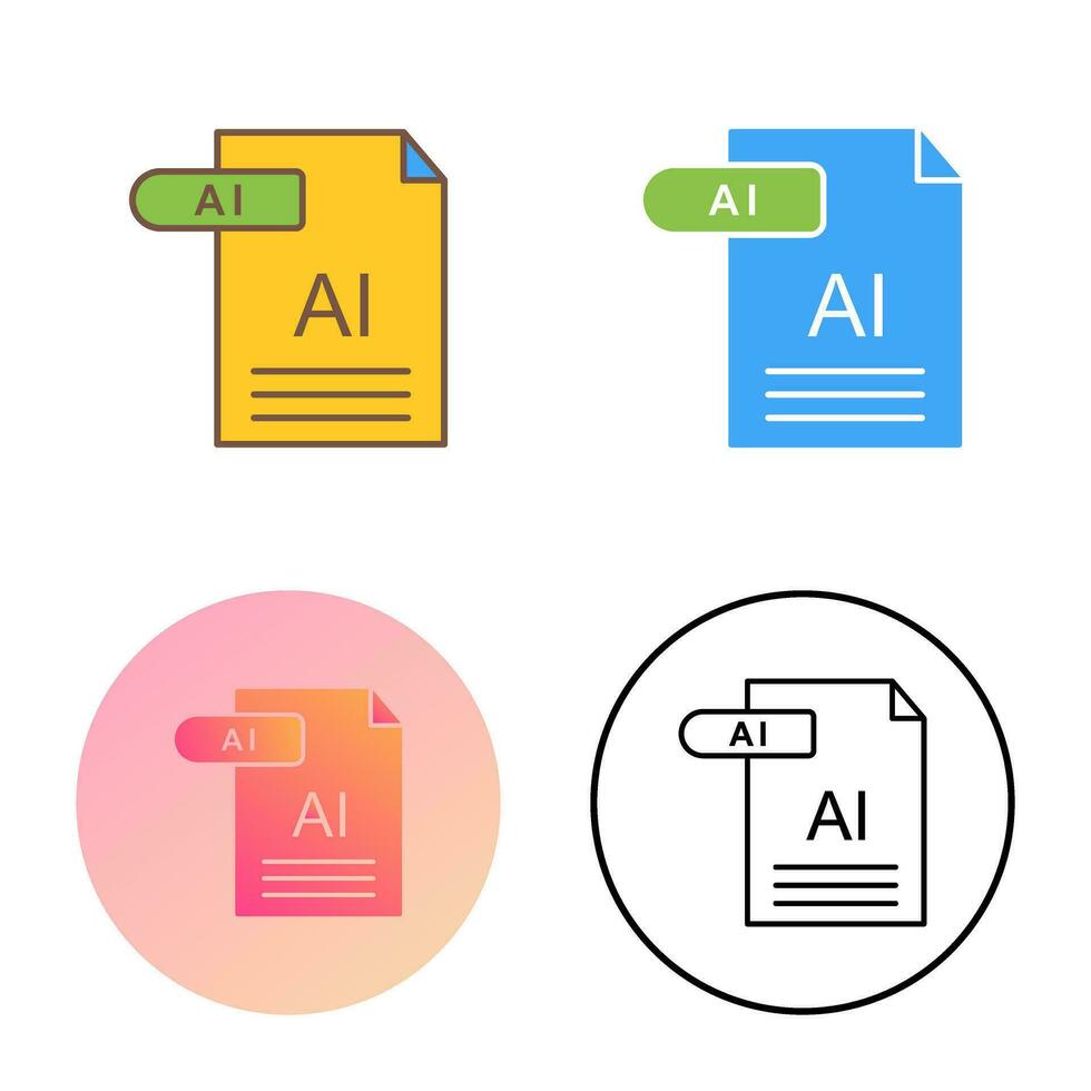 AI Vector Icon