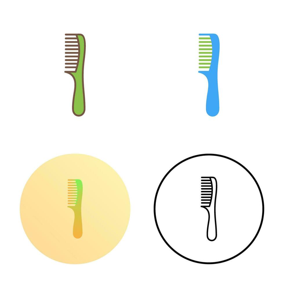 Comb Vector Icon