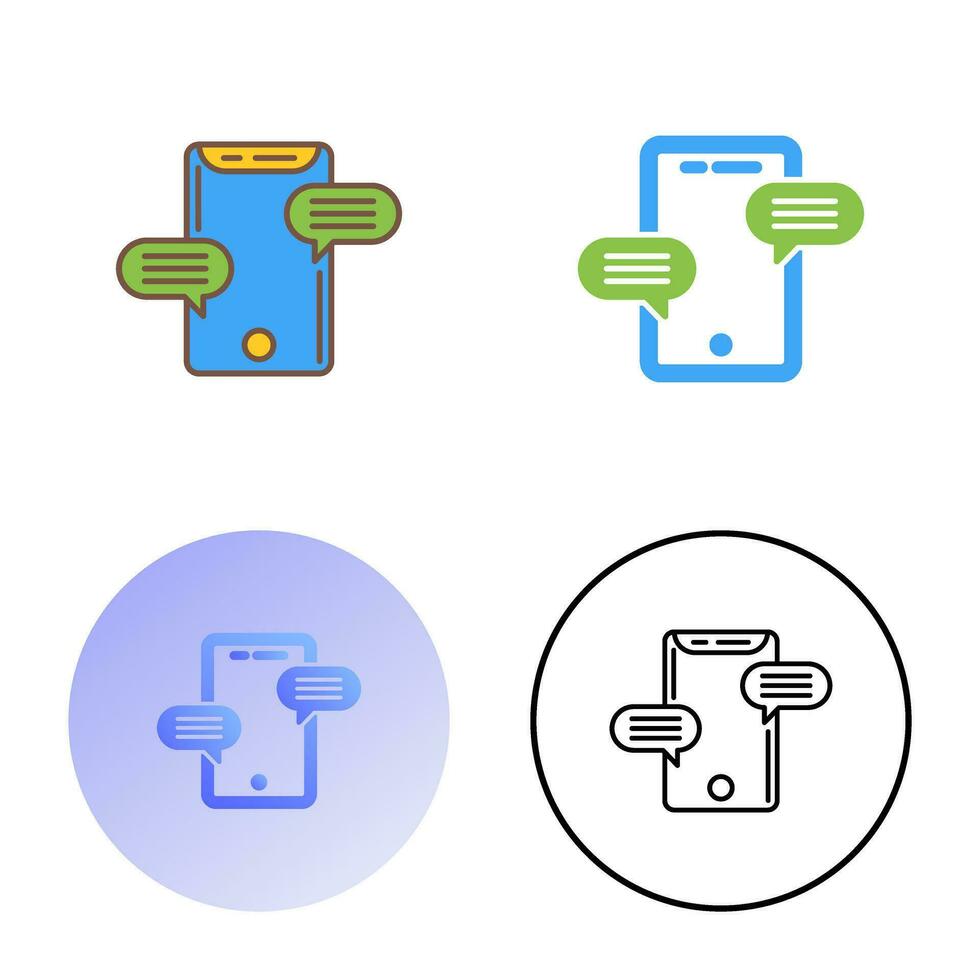 Conversation Vector Icon