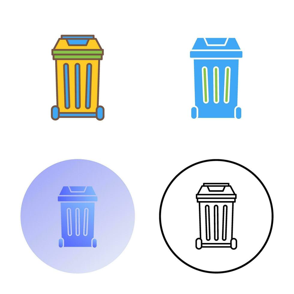 Garbage Vector Icon