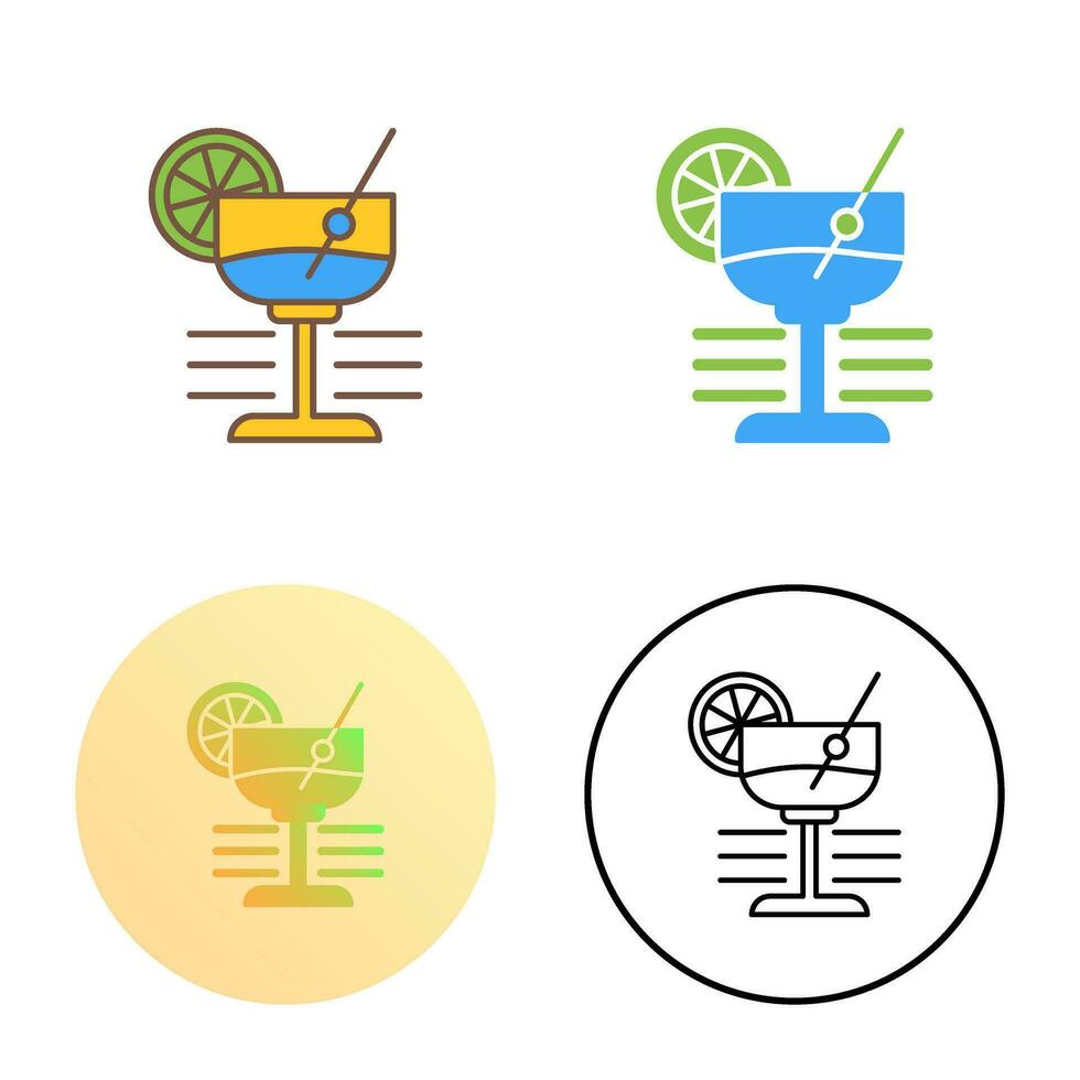 Martini Vector Icon