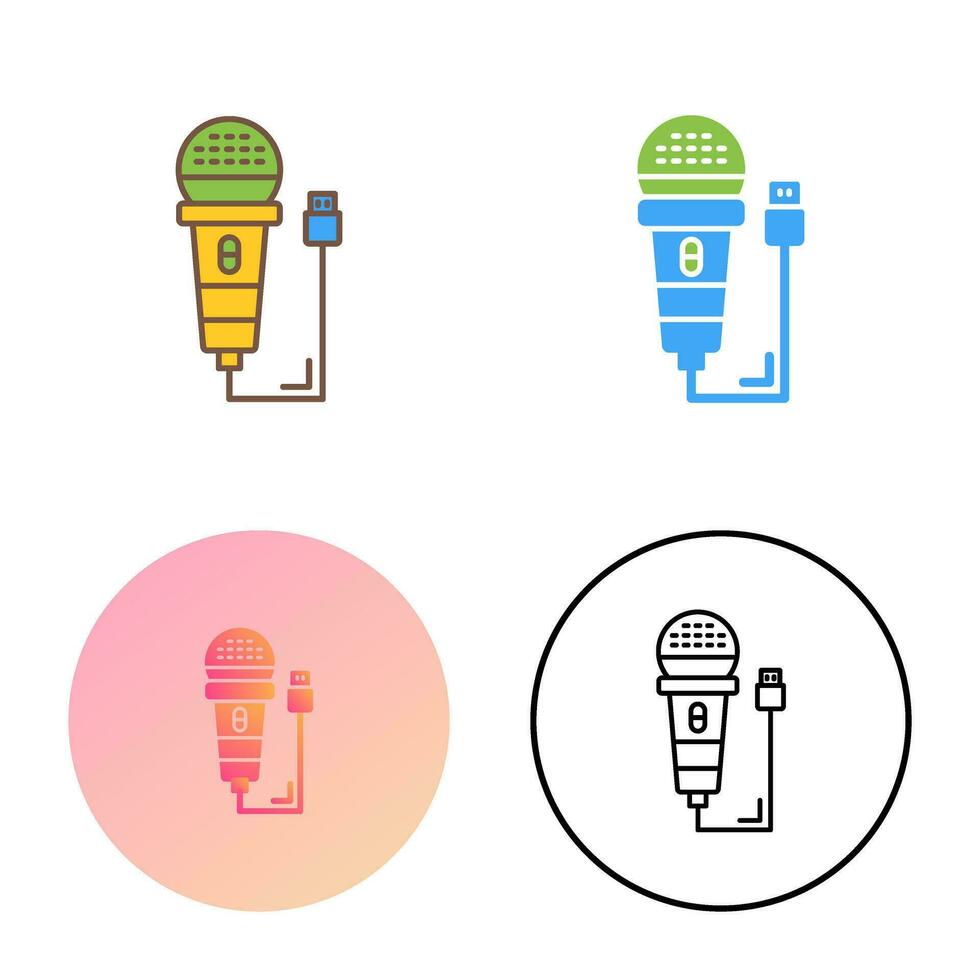 Microphone Vector Icon