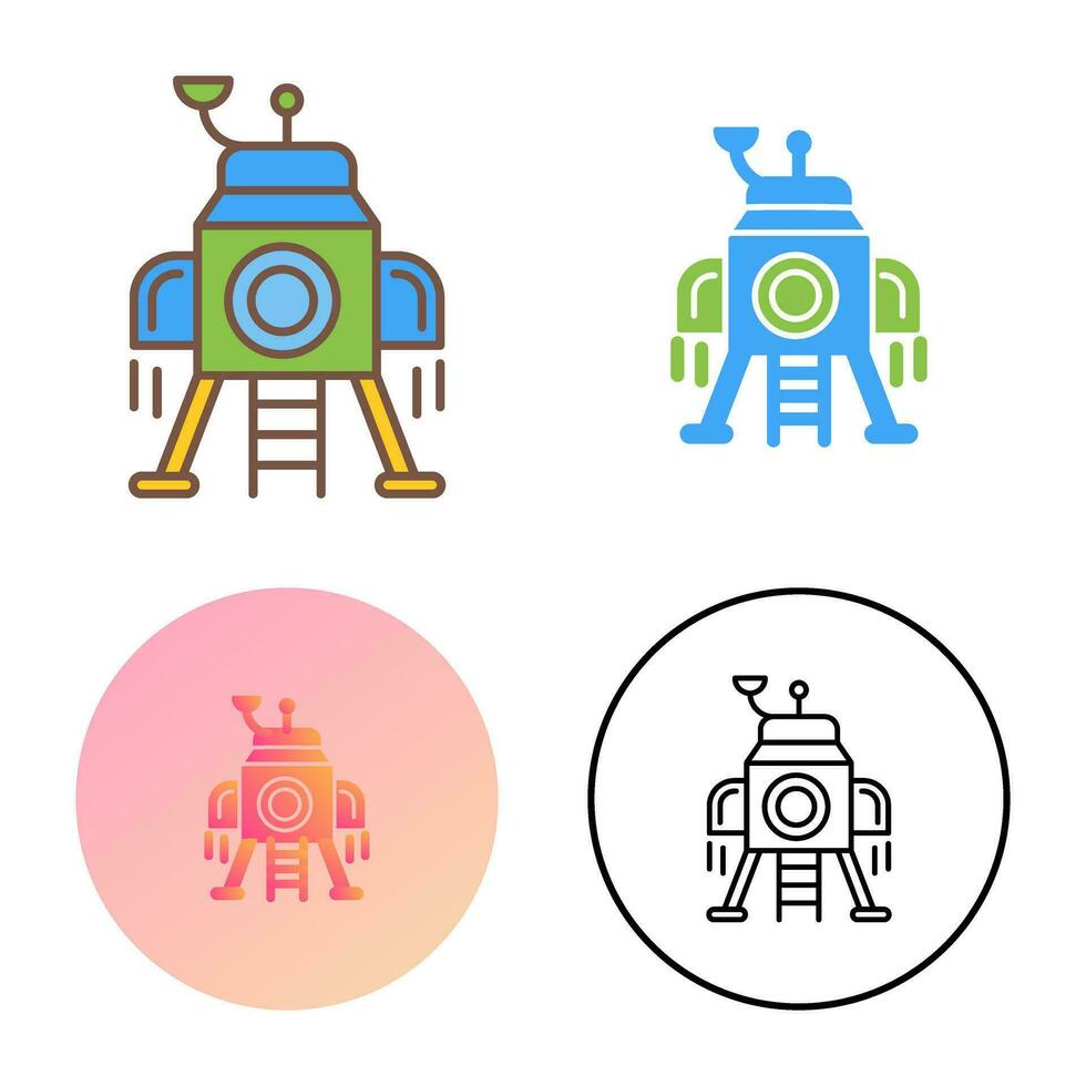 Lander Vector Icon