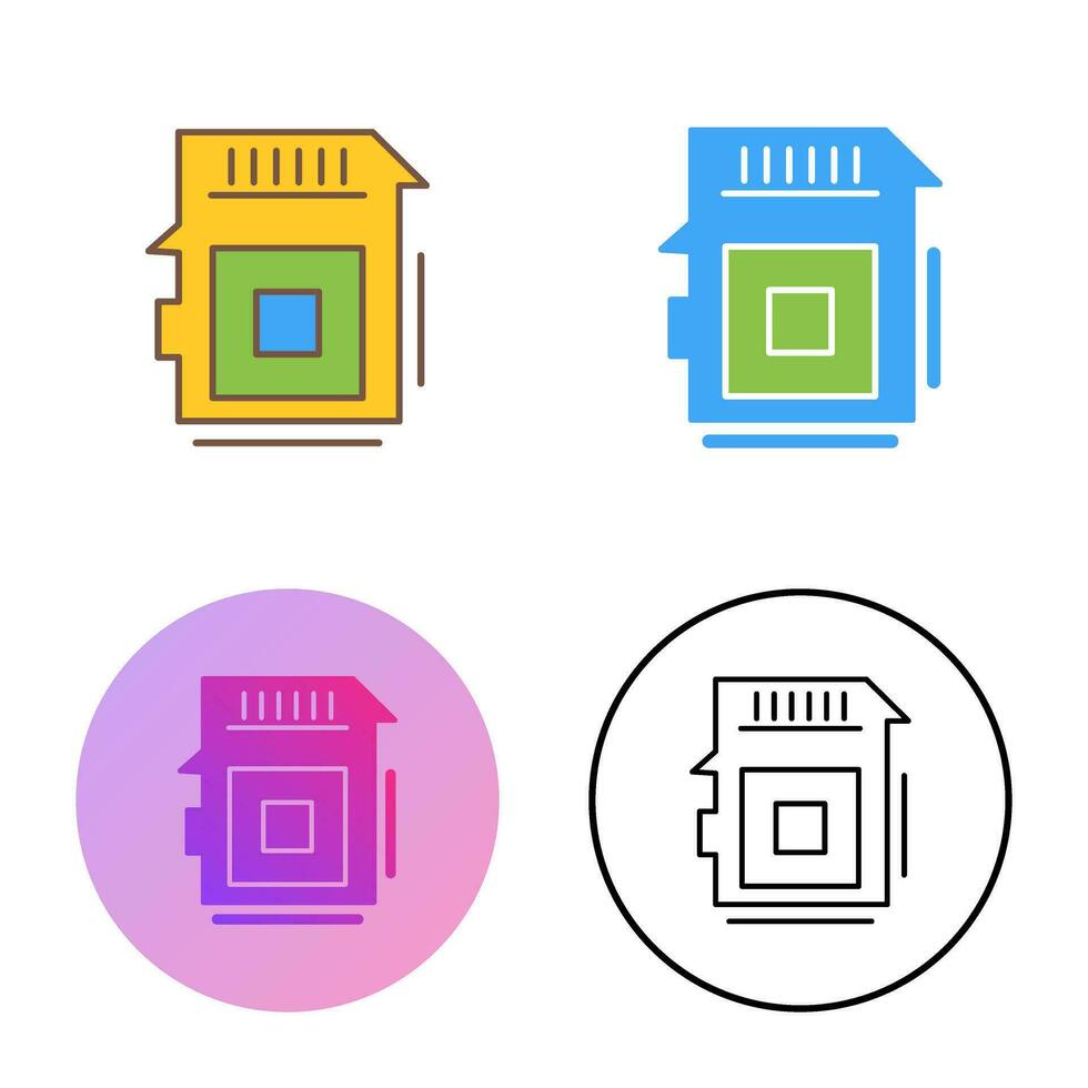Sd Card Vector Icon