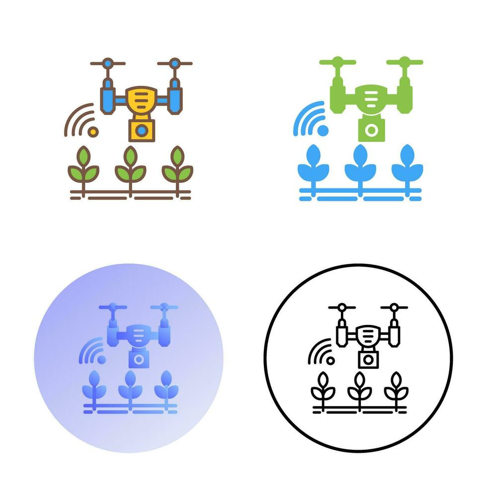 Smart Farm Vector Icon