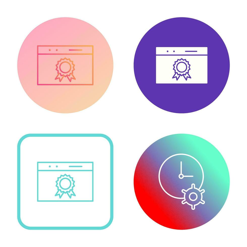 Unique Company Network Vector Icon