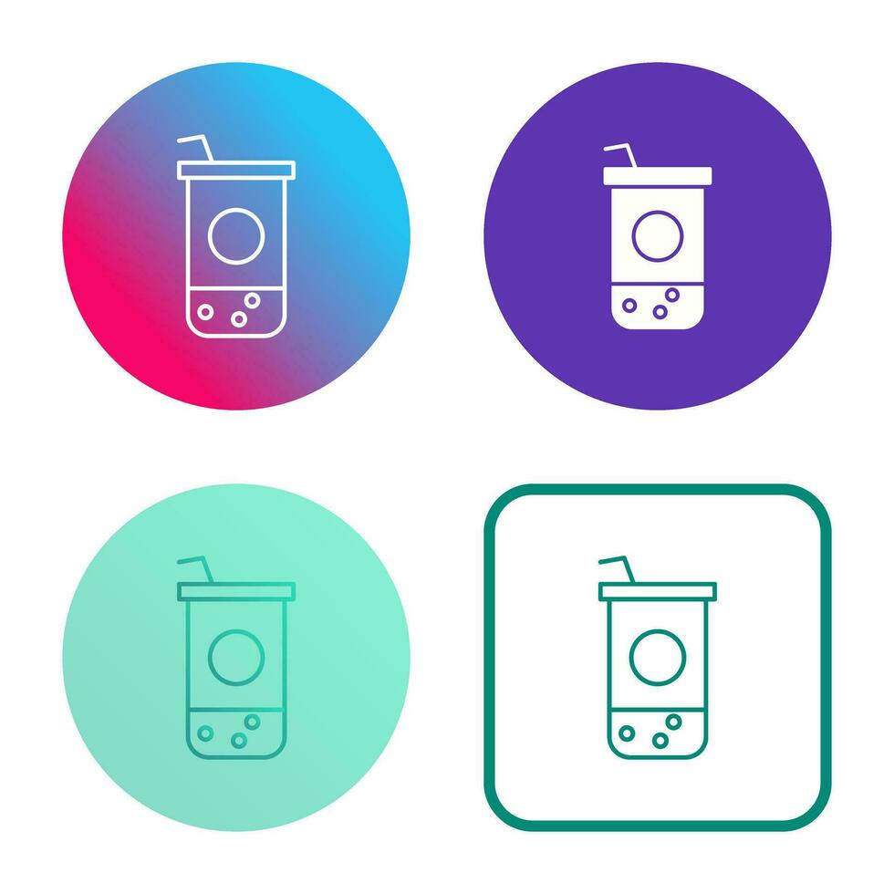 Chocolate Shake Vector Icon
