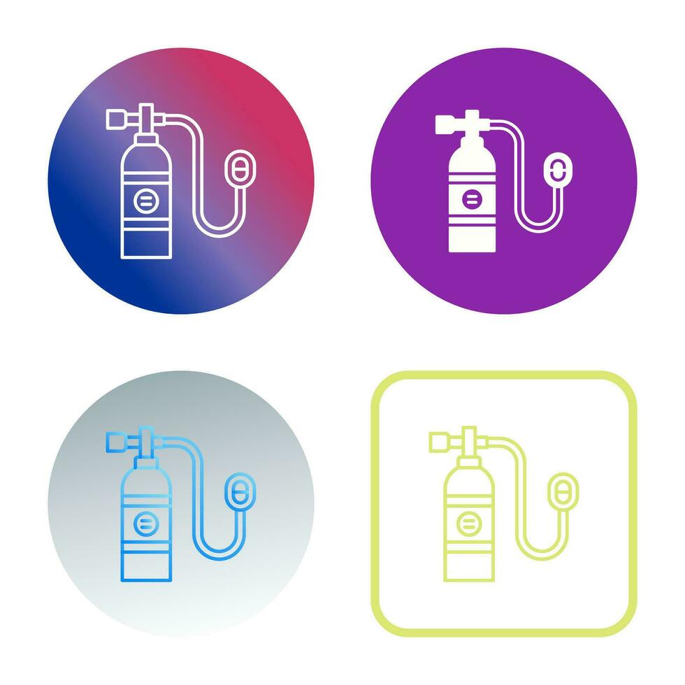 Oxygen Tank Vector Icon