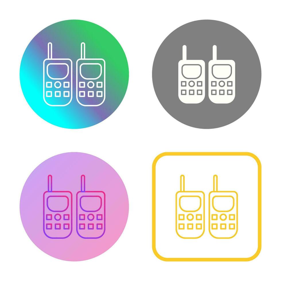 Walkie Talkie Vector Icon