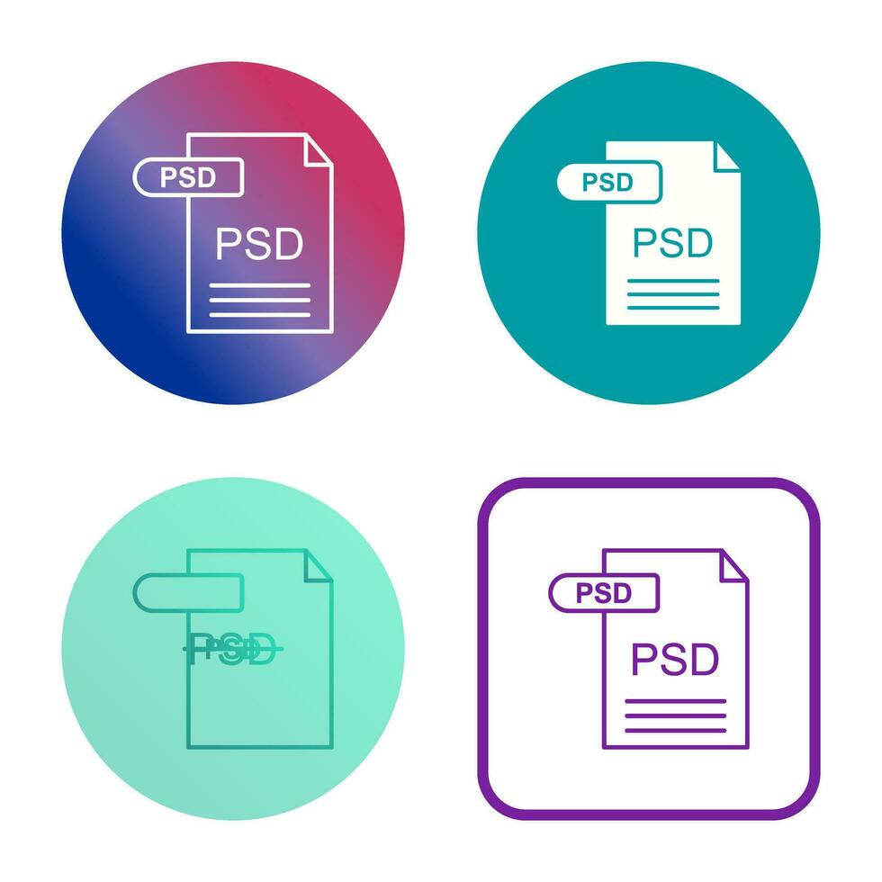 PSD Vector Icon