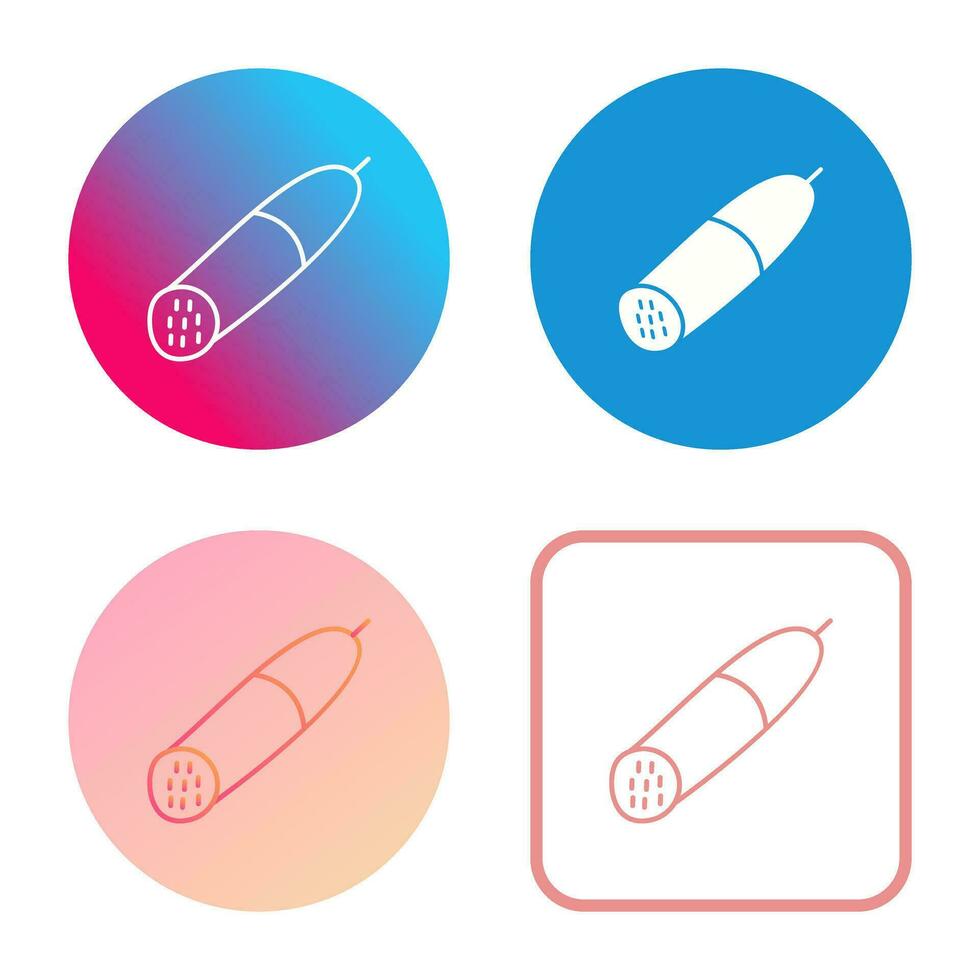 Salami Vector Icon