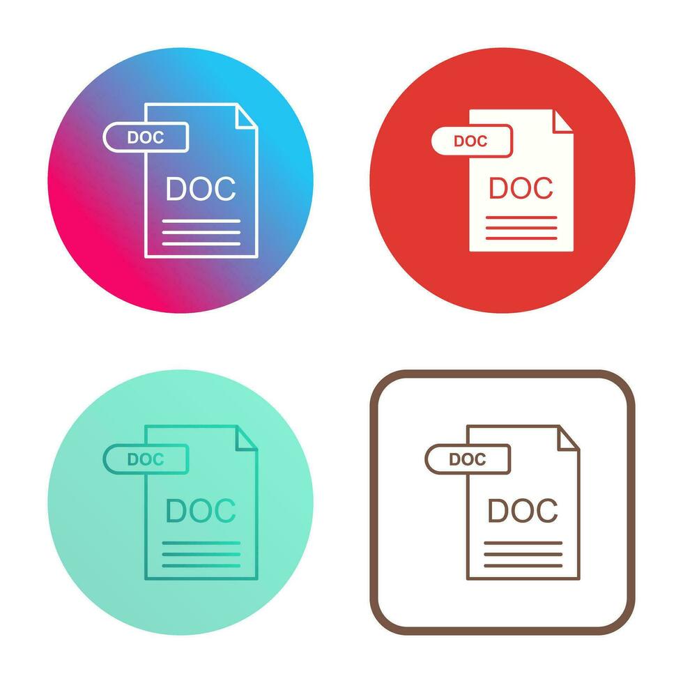 icono de vector de documento