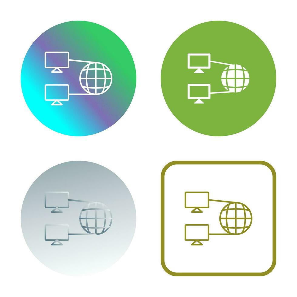 Internet Connectivity Vector Icon