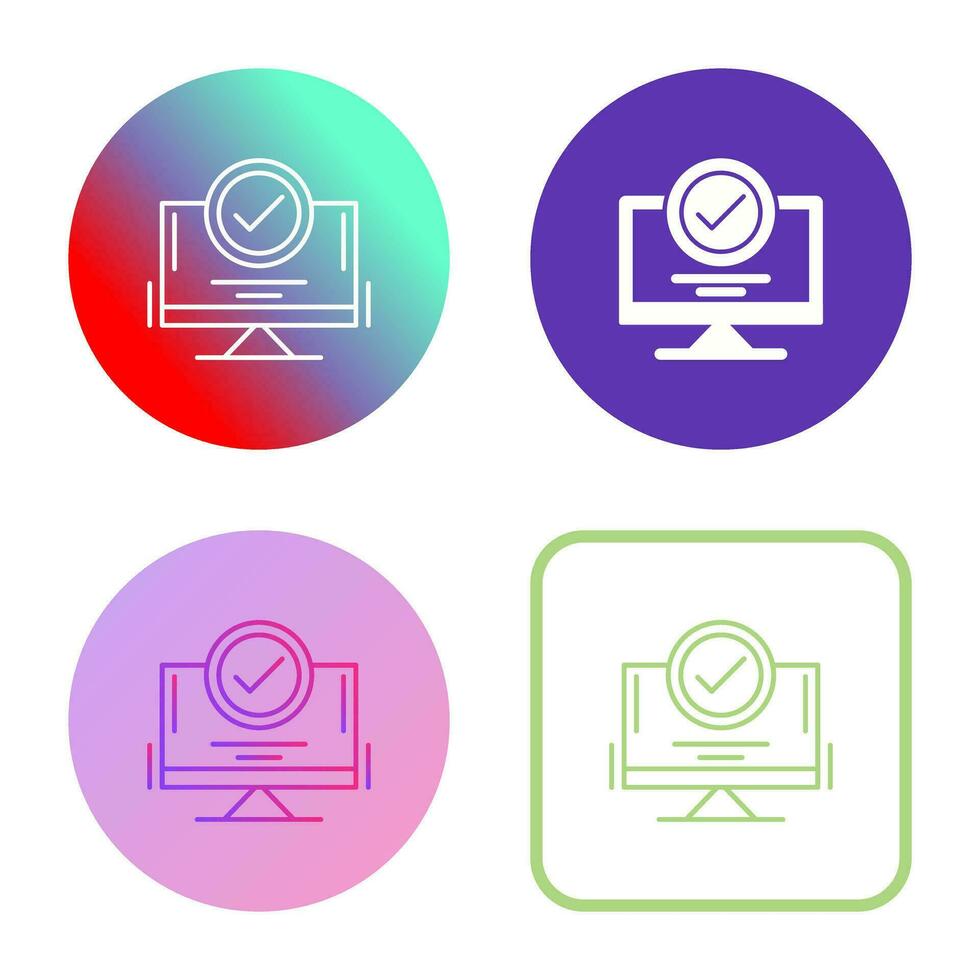 Confirmation Vector Icon