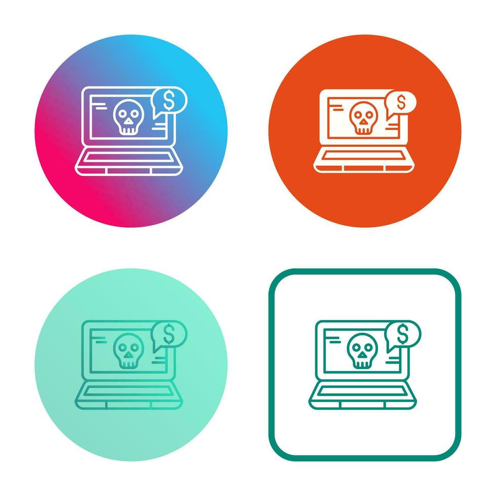 Online Fraud Vector Icon
