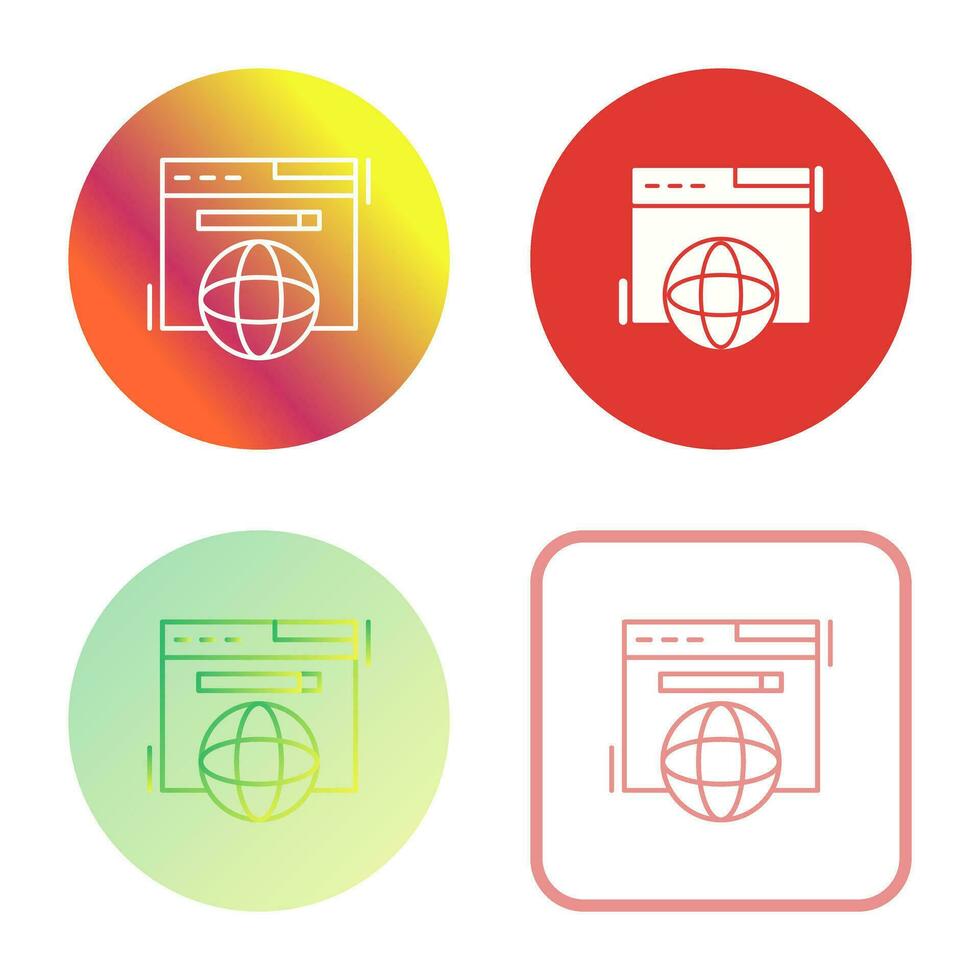Browser Vector Icon