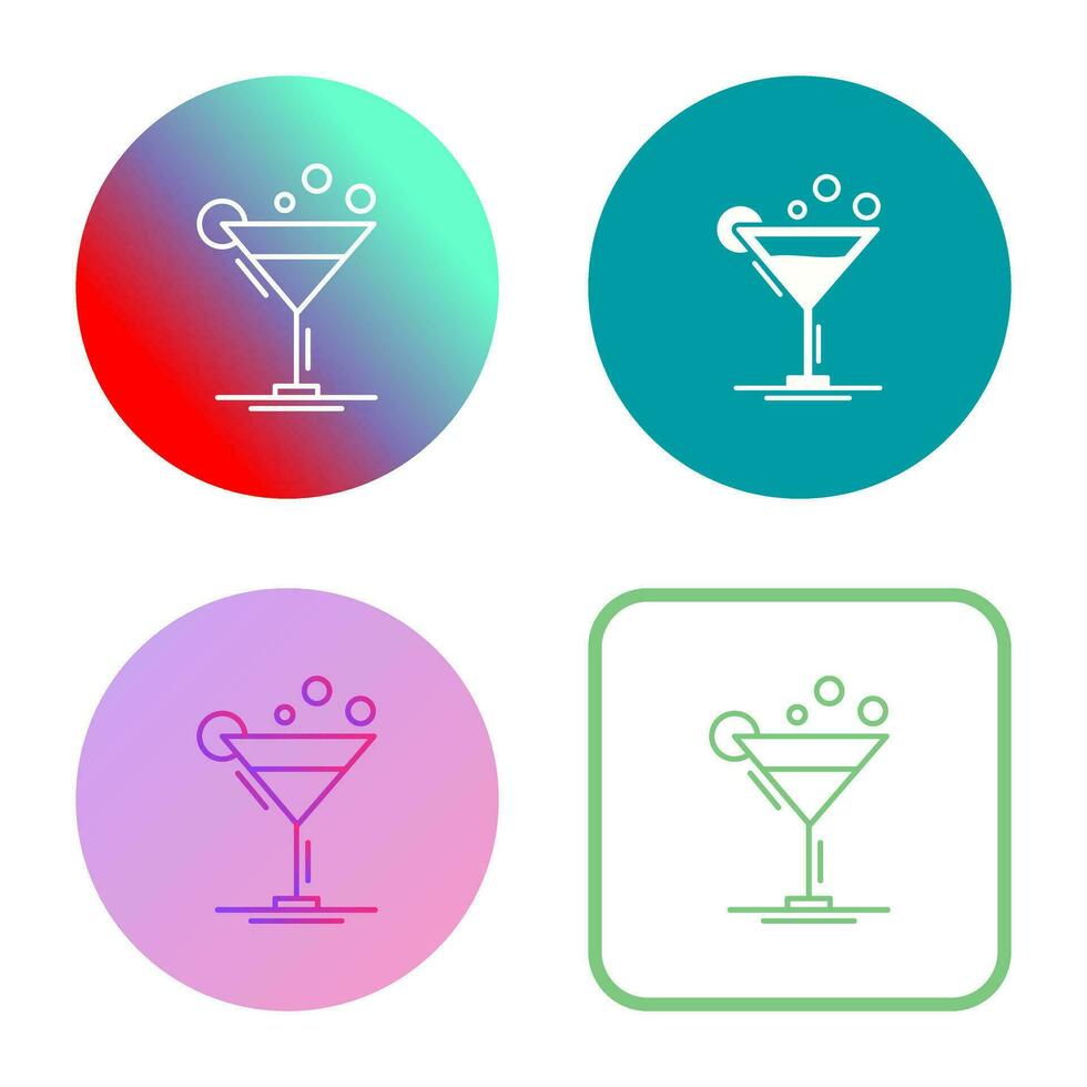 Cocktail Vector Icon