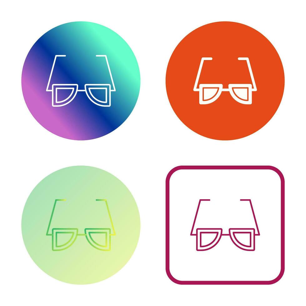 icono de vector de gafas de sol