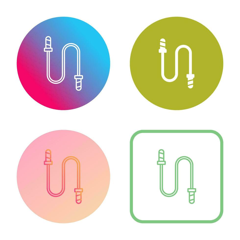 Jumping Rope Vector Icon