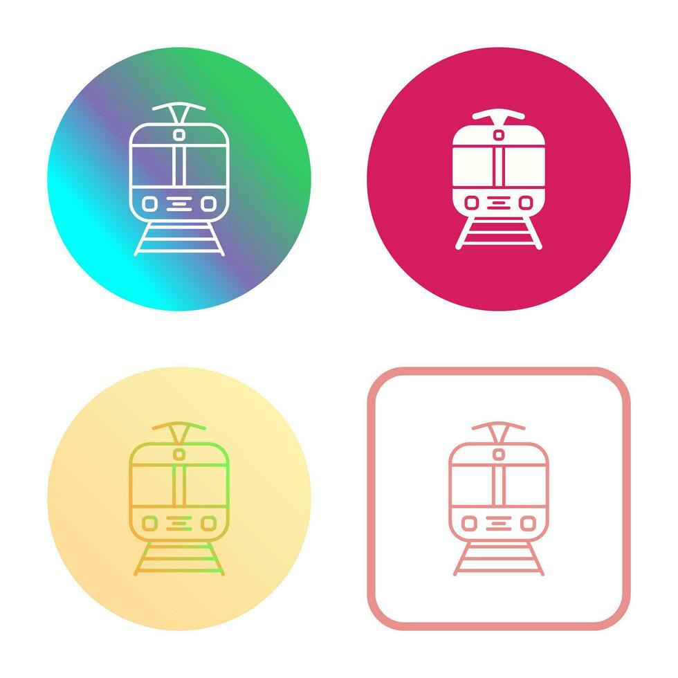 Tram Vector Icon
