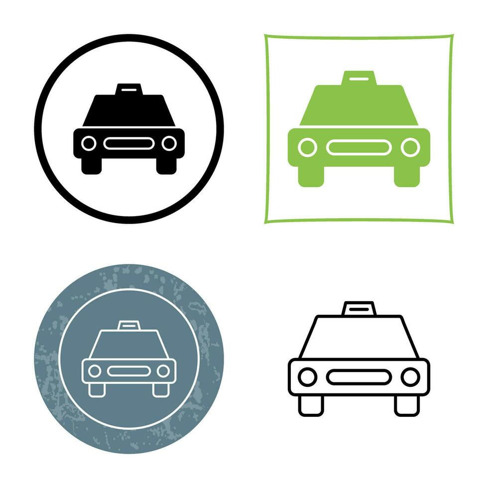 Cab Vector Icon