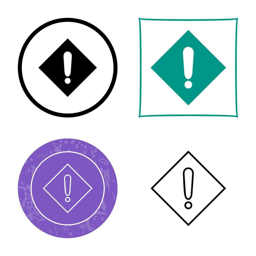 Caution Sign Vector Icon
