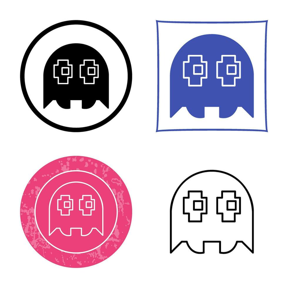 Unique Game Character Vector Icon