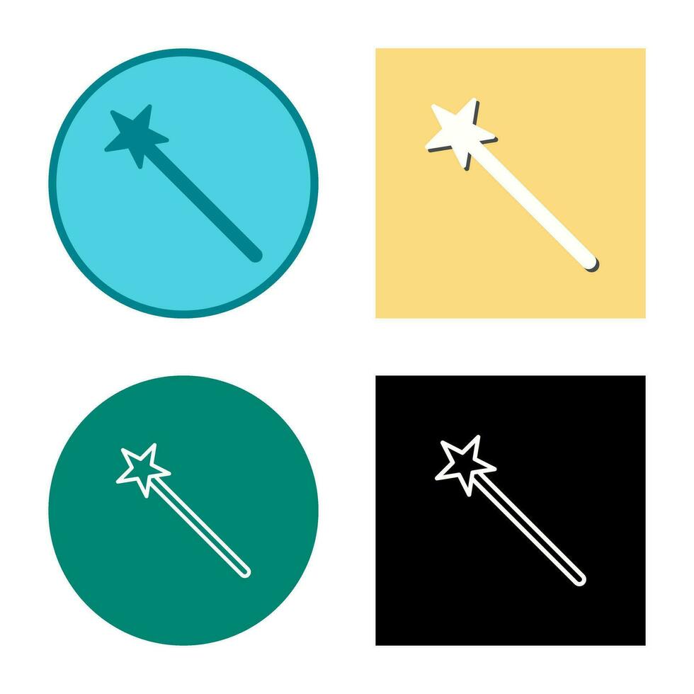 Unique Magic Vector Icon