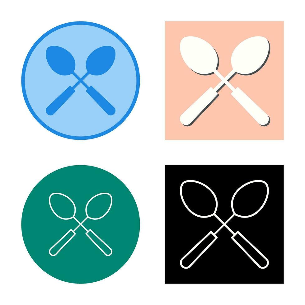 Spoons Vector Icon