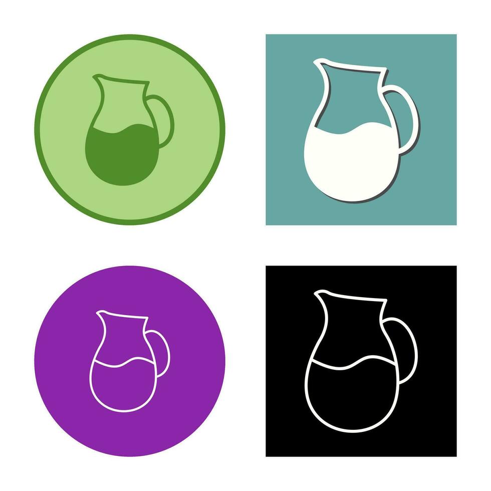 Milk Jug Vector Icon