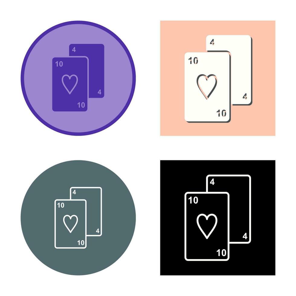 Playing Cards Vector Icon