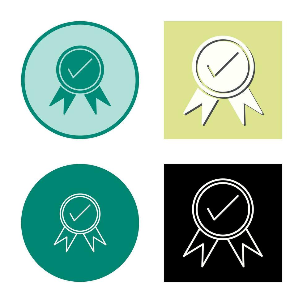 Unique Quality Control Vector Icon