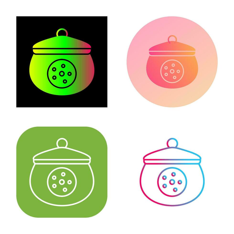 Cookie Jar Vector Icon