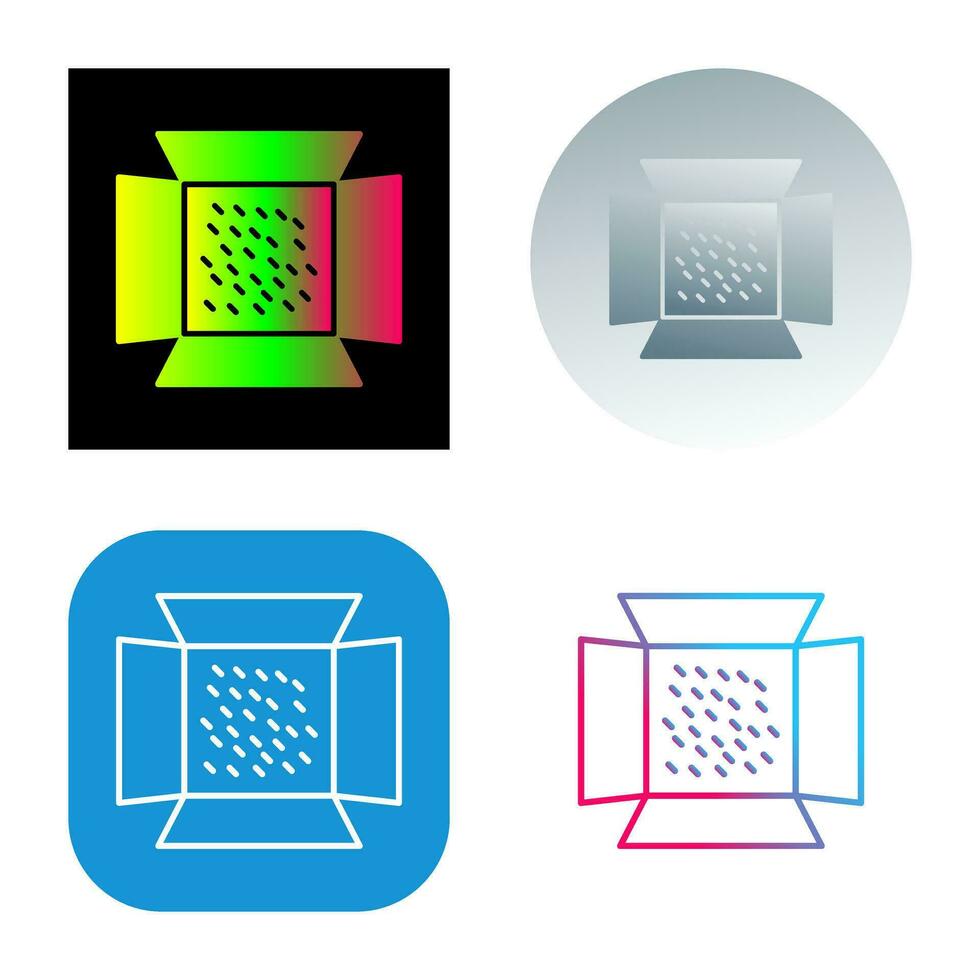 Unique Lights Vector Icon