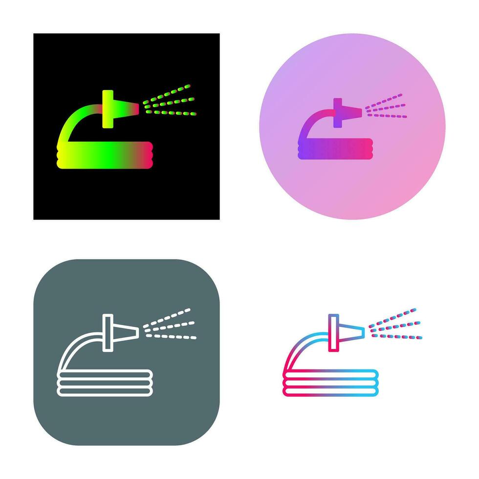 Unique Spraying Water Vector Icon