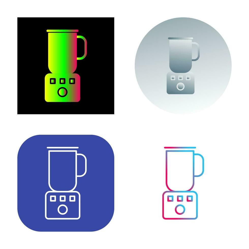 Coffee Blender Vector Icon