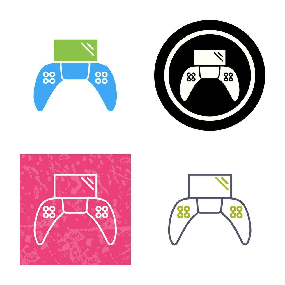 Unique Play Station Vector Icon