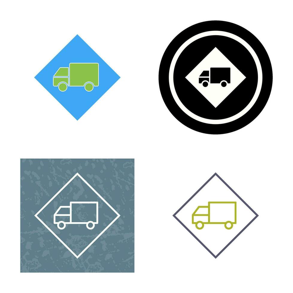 Dangerous Vehicle Vector Icon