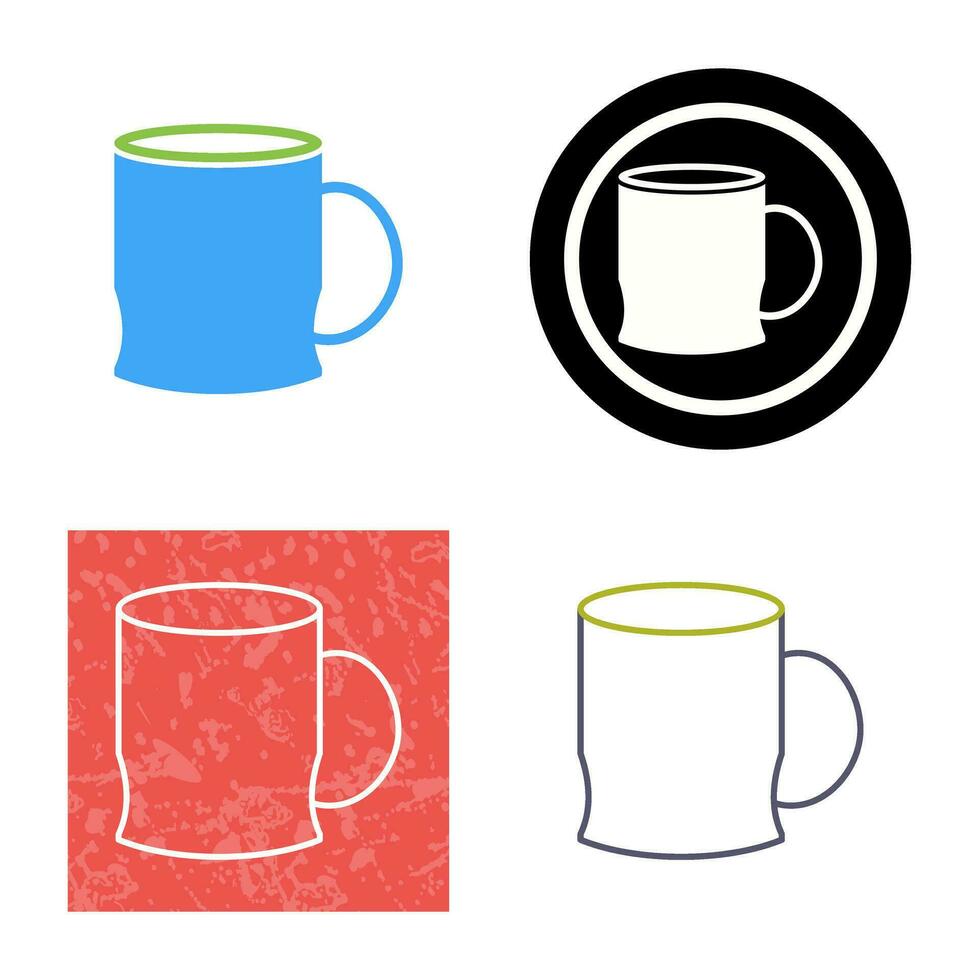 icono de vector de taza de café