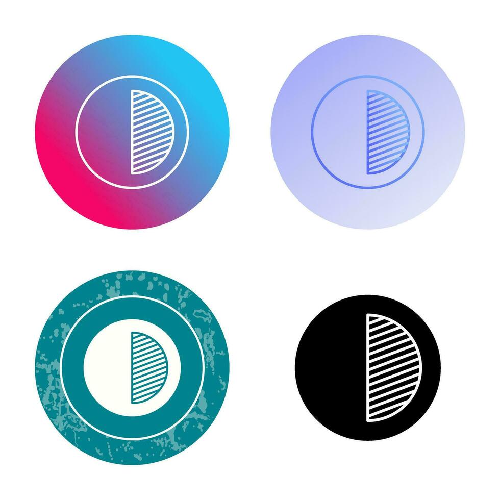 Unique Contrast Vector Icon