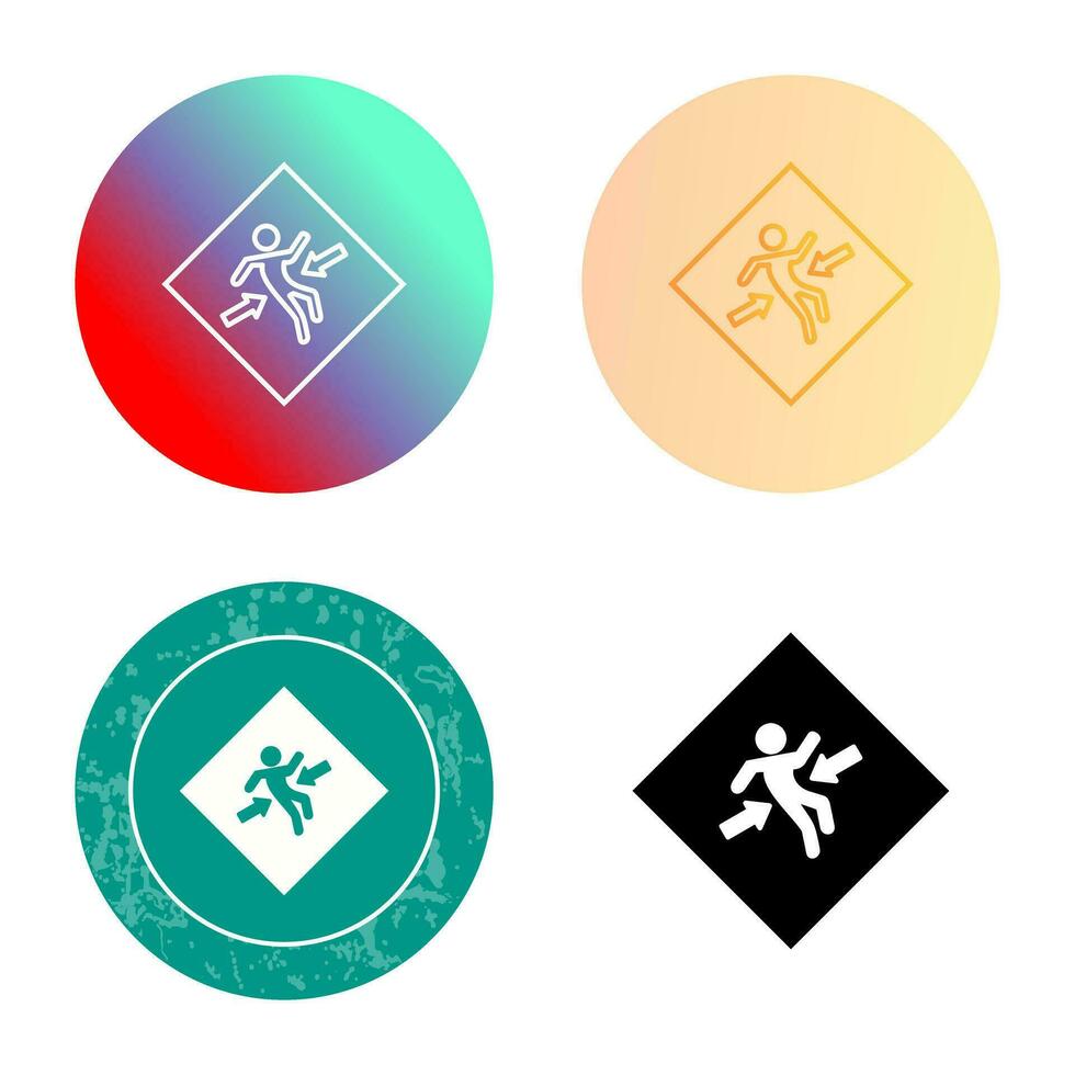 Crush Zone Vector Icon