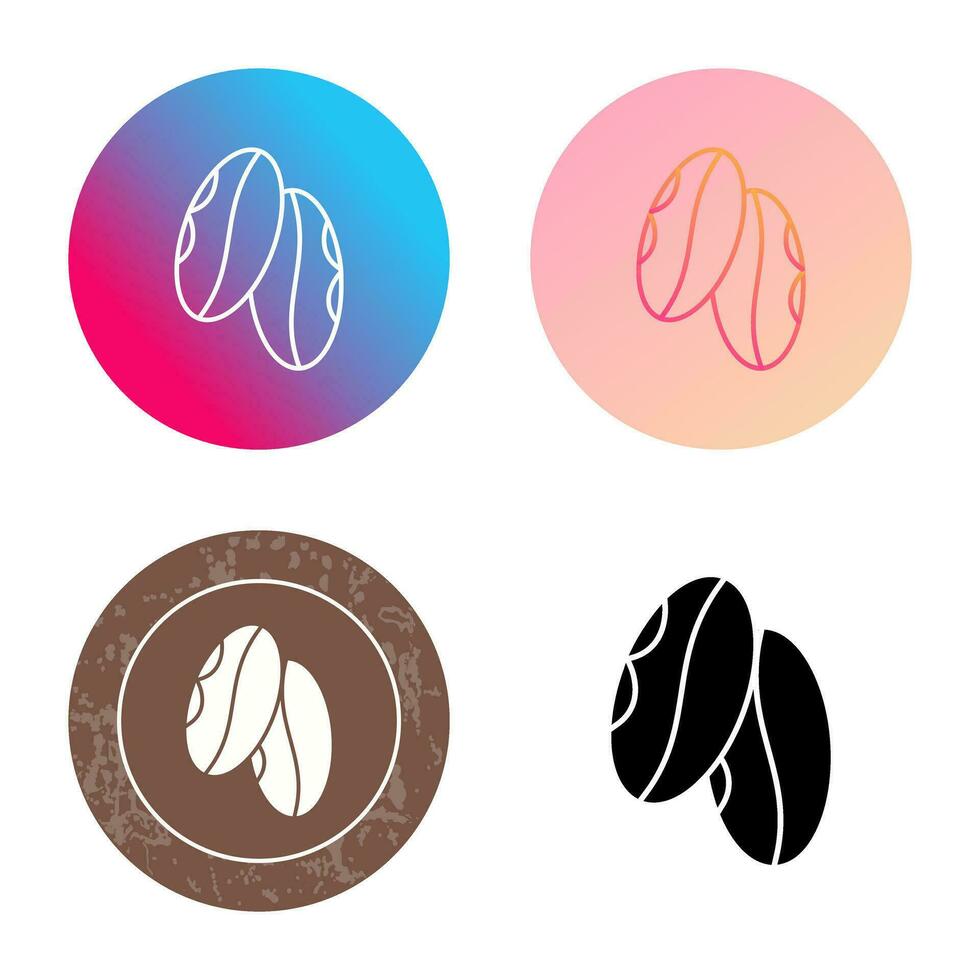 Coffee Grain Vector Icon