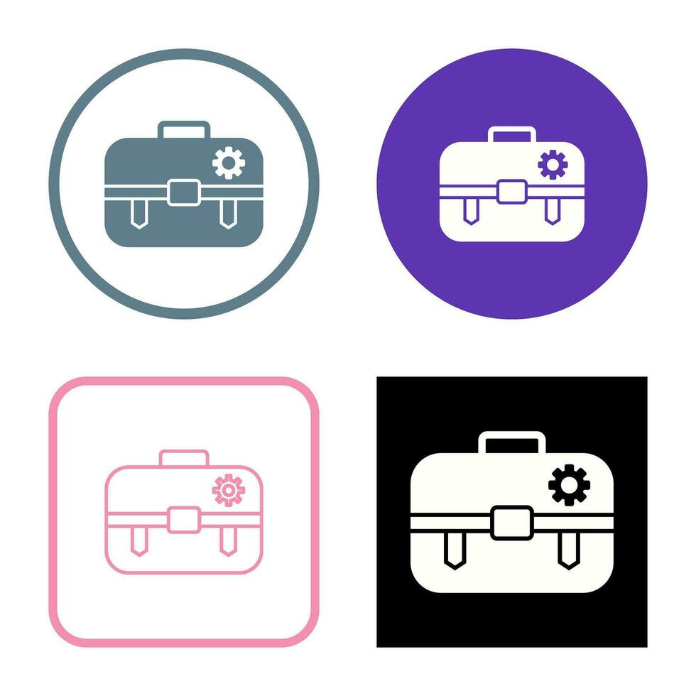 Unique Portfolio Management Vector Icon