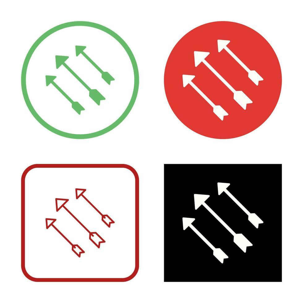 Unique Arrows Vector Icon