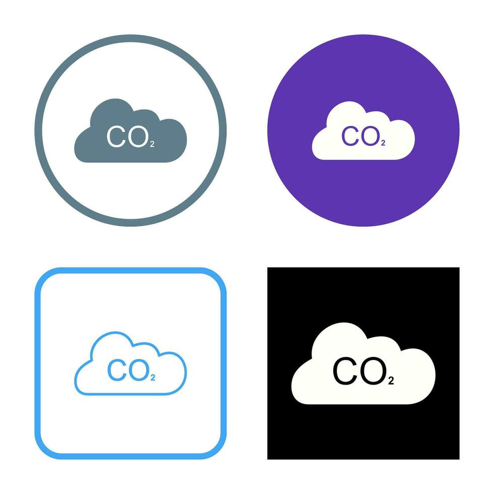 Carbon Dioxide Vector Icon