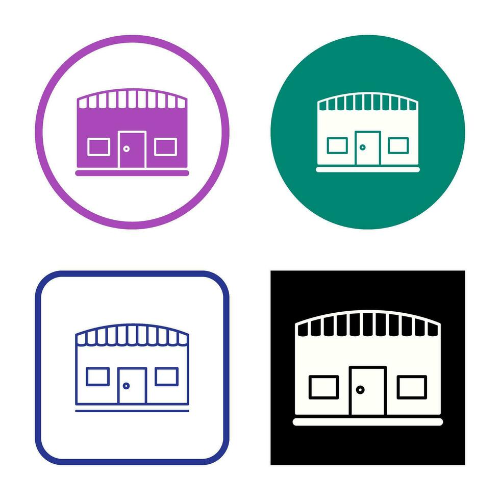 Unique Store Vector Icon