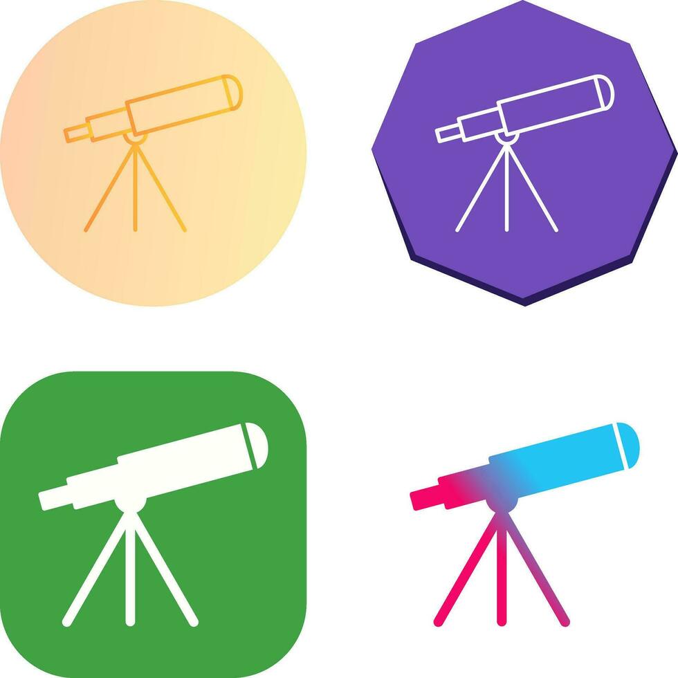 Telescope Vector Icon