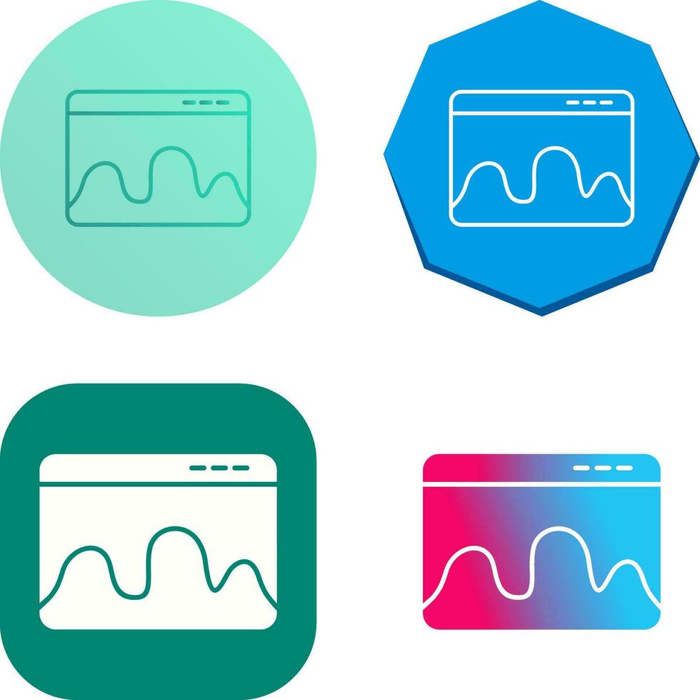 Webpage Statistics Vector Icon